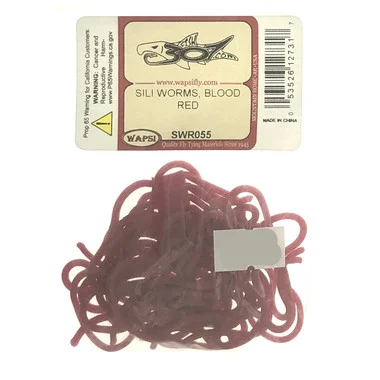 Wapsi Sili Worms – Rouge sang