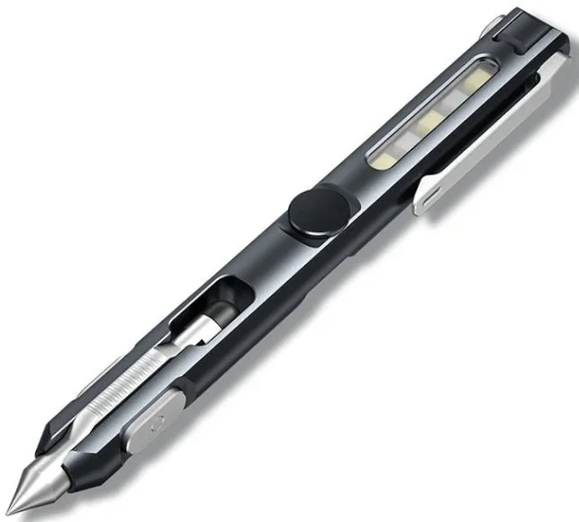 WBNE61B – WUBEN Gecko E61 Folding EDC Penlight NOIR