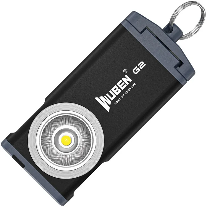 WBNG2B – WUBEN G2 Lampe Porte-Clé 500Lm NOIR