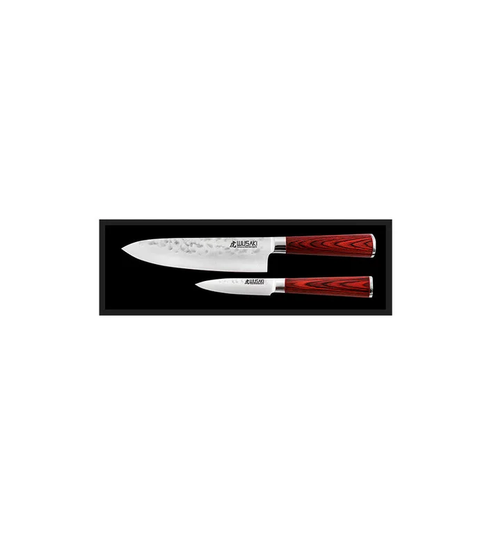 Wusaki Pakka – Coffret 2 couteaux 0 cm