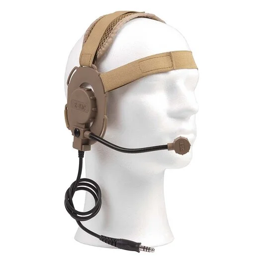 Z-Tactical Bowman EVO III headset Z029, connexion Nato-jack, coyote tan