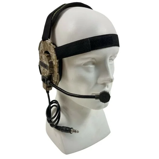 Z-Tactical Bowman EVO III headset Z029, connexion Nato-jack, Digital Desert camo