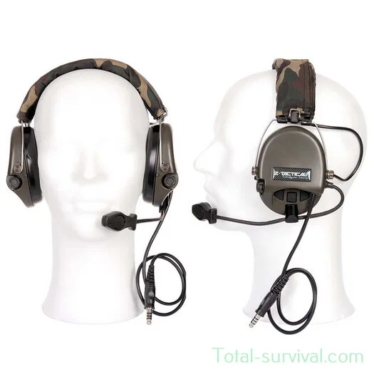 Z-Tactical Sordin headset Z111, connexion Nato jack
