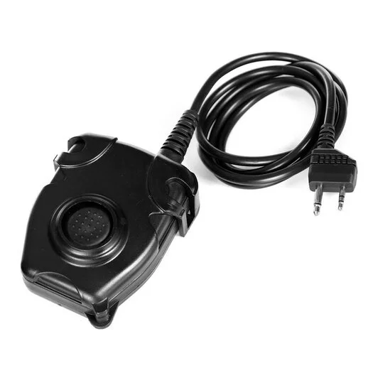 Z-Tactical Z112 Midland / Nato jack P.T.T. adaptateur de casque Connecteur 2-pin