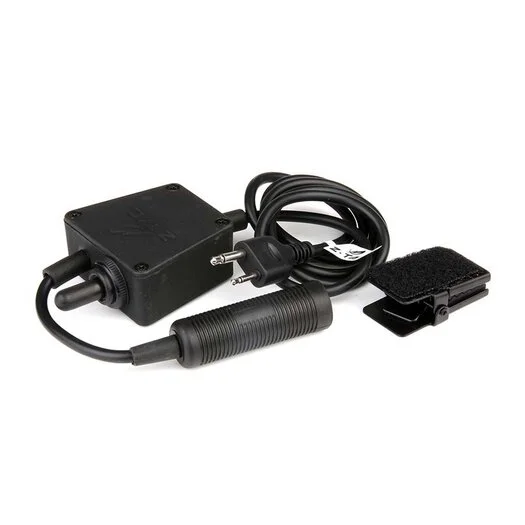 Z-Tactical Z122 ICOM / Nato jack P.T.T. adaptateur de casque Connecteur 2-pin