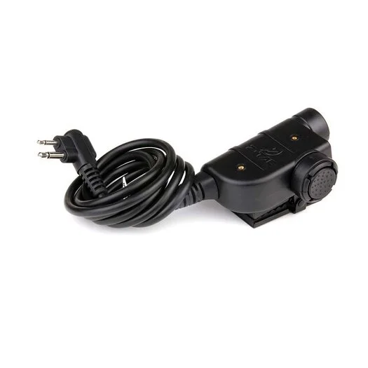 Z-Tactical Z125 U94 PTT adaptateur de casque Nato jack / connecteur 2-pin Motorola