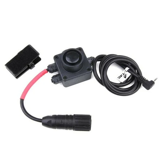 Z-Tactical Z134 Motorola / Nato jack PTT adaptateur de casque, Connecteur 1-pin